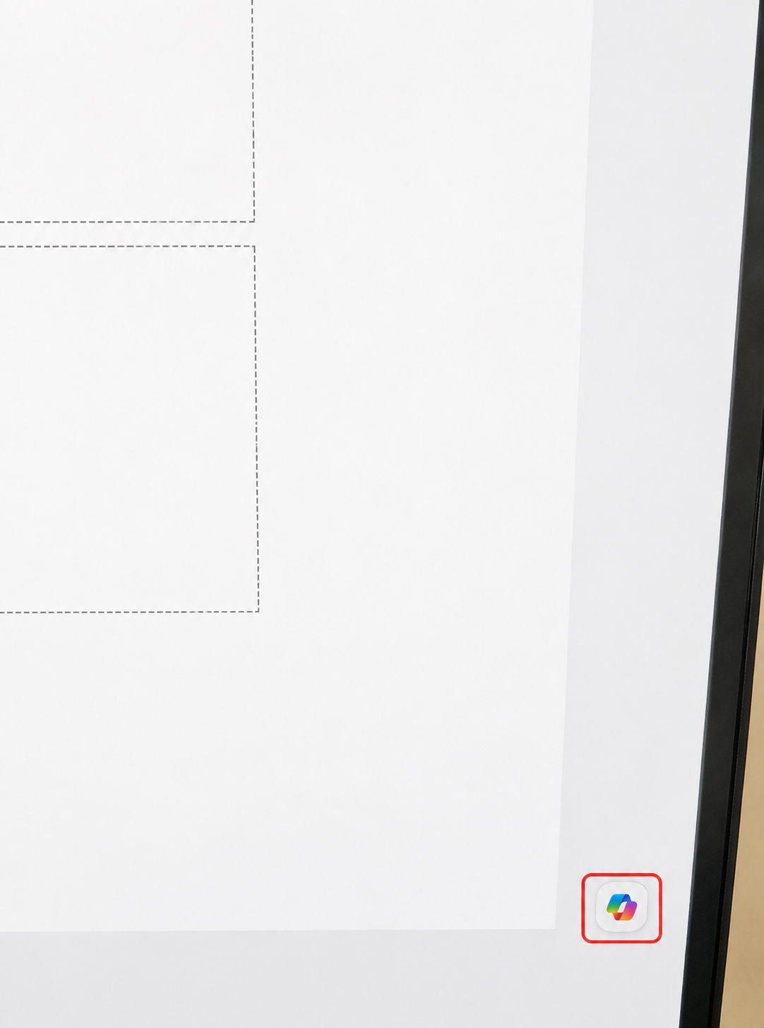 PowerPointのCopilotアイコン