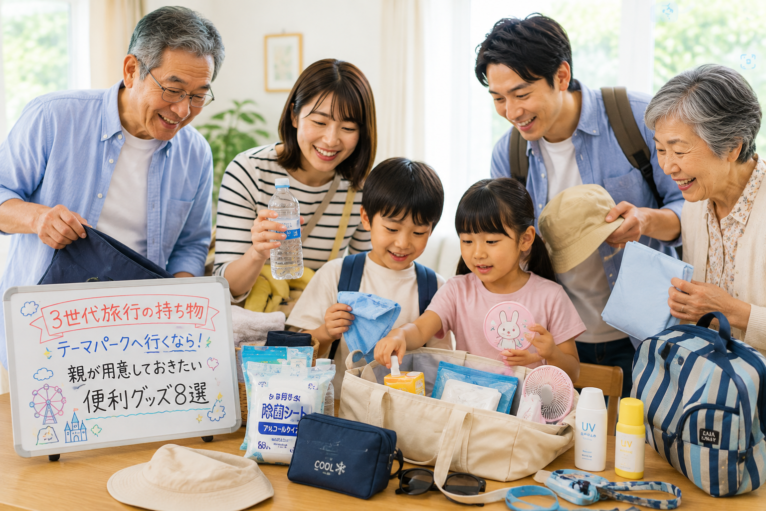 3世代旅行をもっと快適に