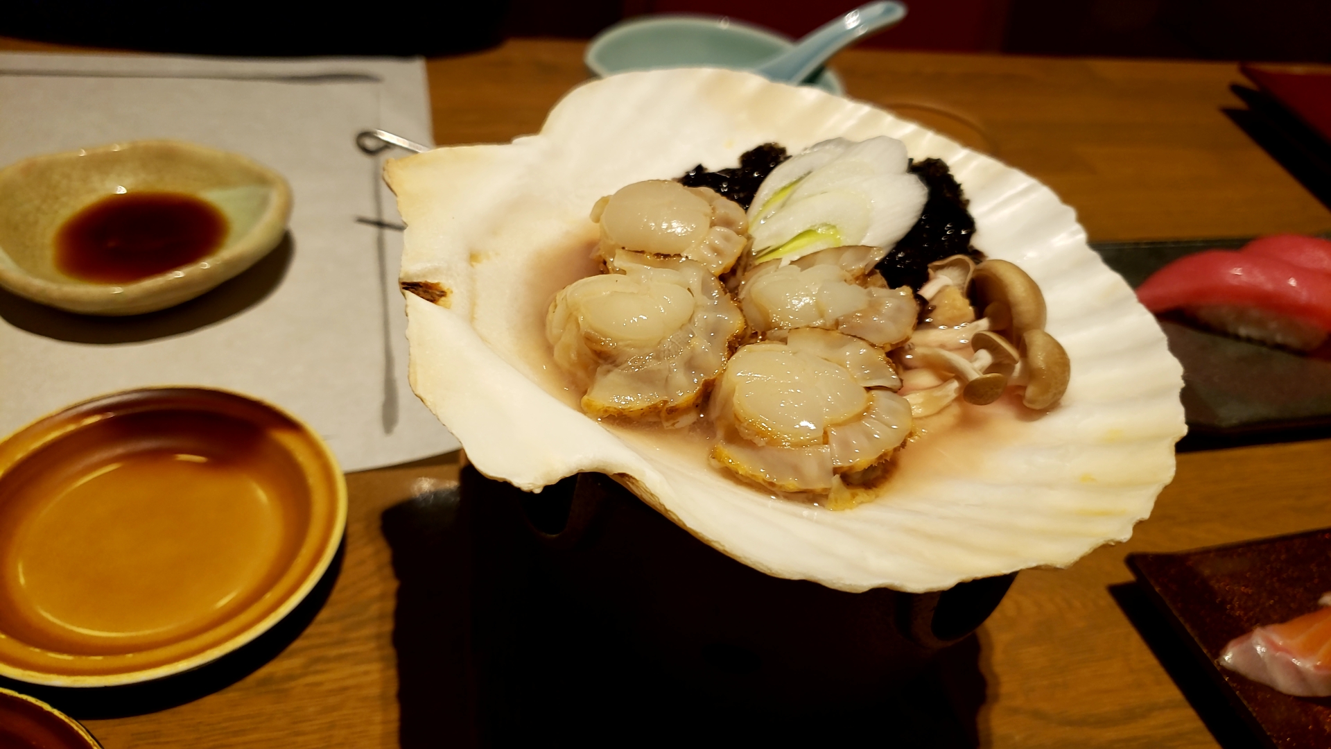 鮨処あすか ホタテ焼き