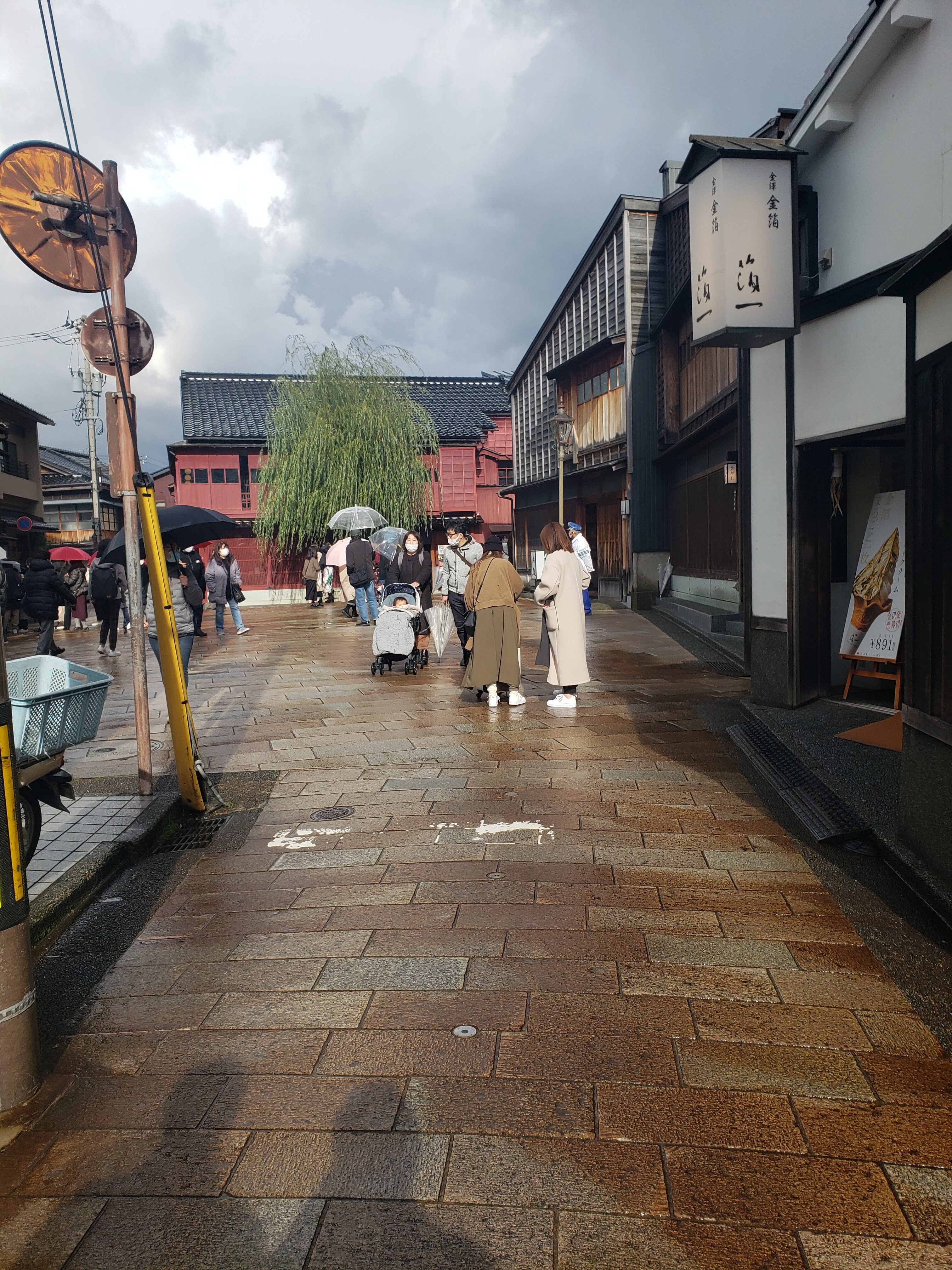 ひがし茶屋街 街並み