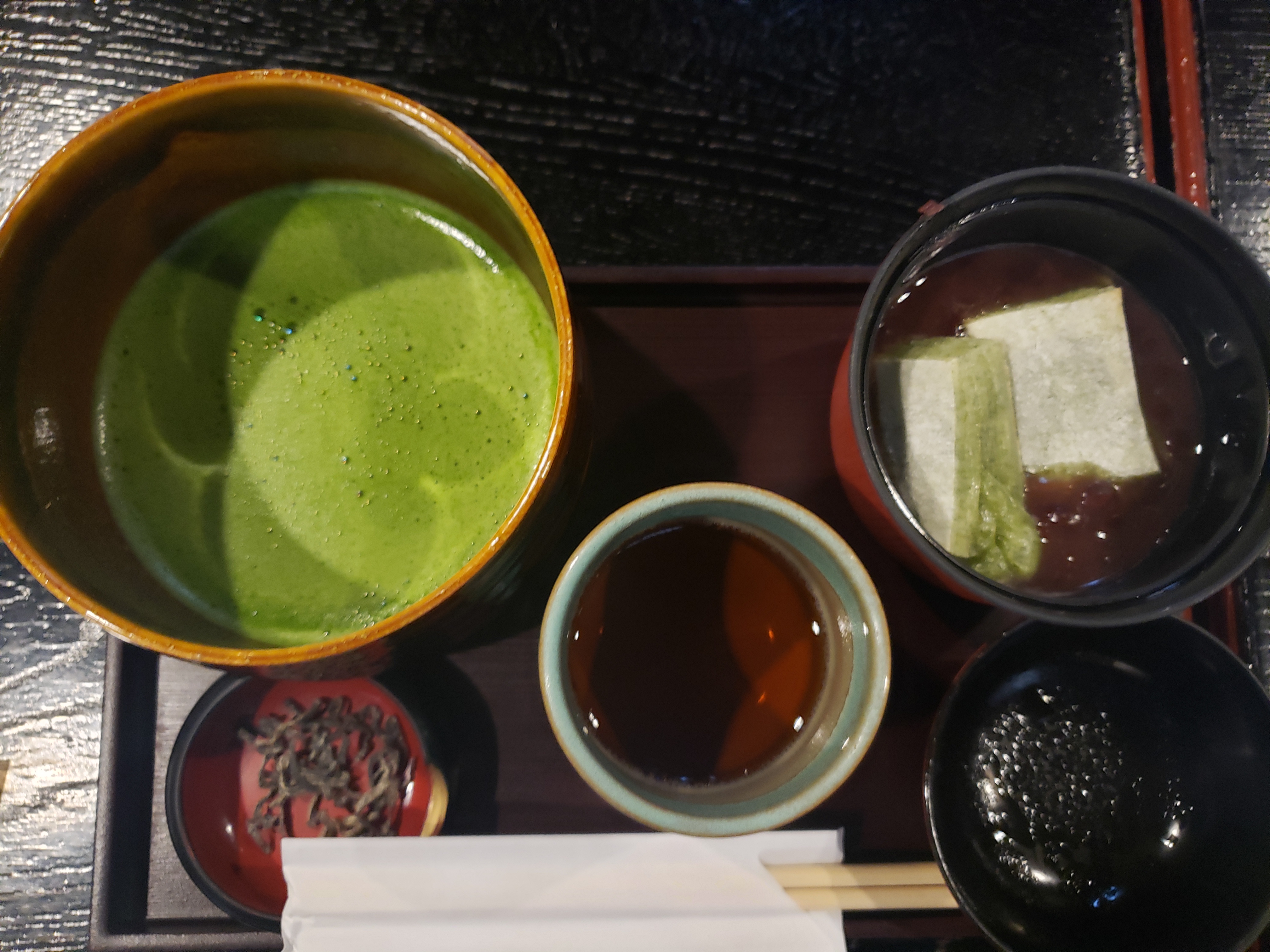 久連波 ぜんざい アップ