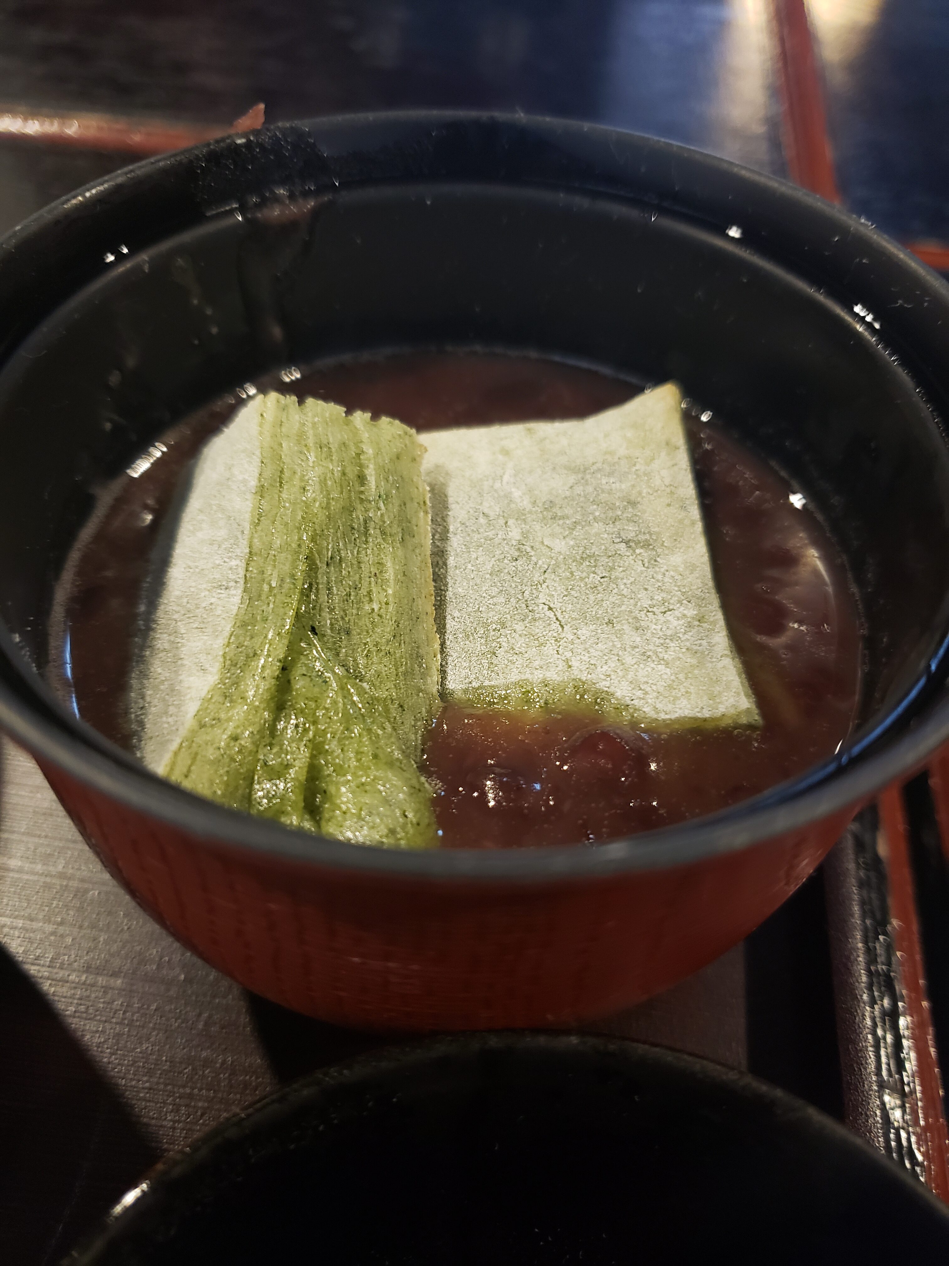 久連波 ぜんざい 全体