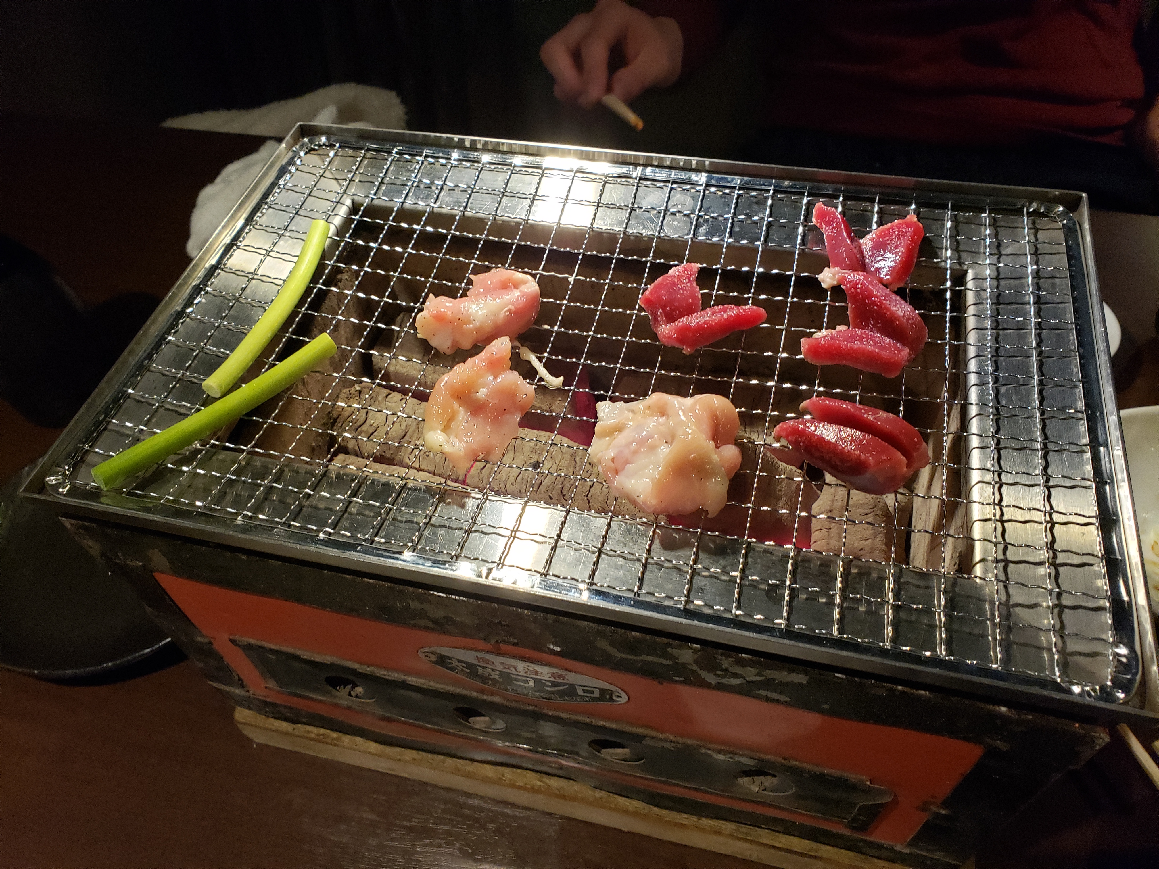 とり焼肉 飛鶏 肉アップ