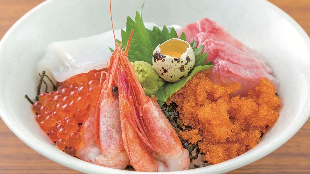 南越前町の名物・海鮮丼